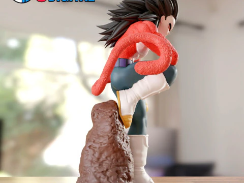 VEGETA SSJ4 3D Print Model