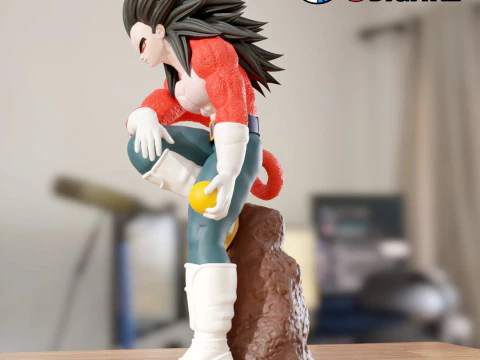 VEGETA SSJ4 3D Print Model
