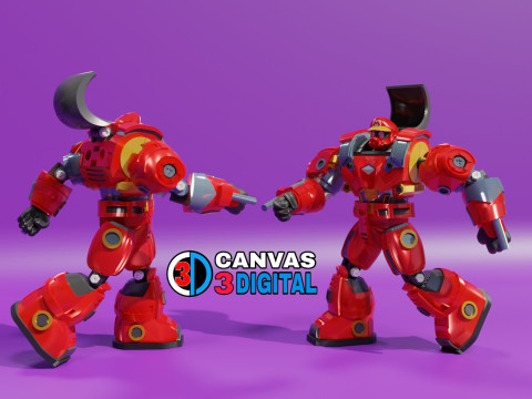 MARIO BROS ROBOT HULKBUSTER 3D-Druckmodell