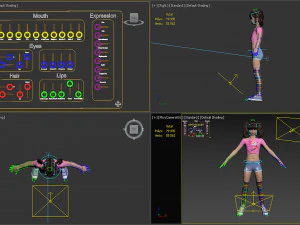 kristin 3D Model