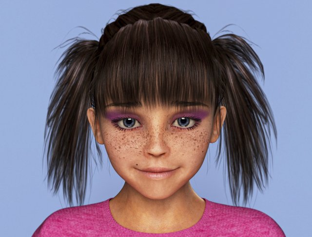 kristin 3D-Modell .c4d .max .obj .3ds .fbx .stl .blend 
