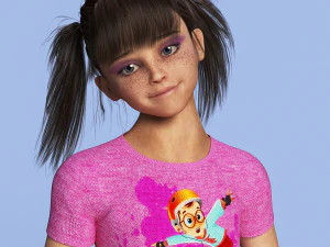 kristin 3D Model