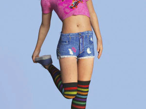 kristin 3D Model