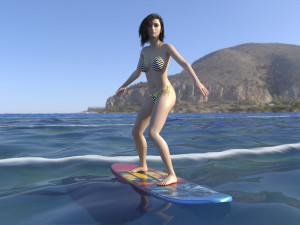 Jessica 3Dモデル