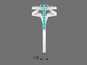 star diamond ring 3d print model Modelo de Impressão 3D