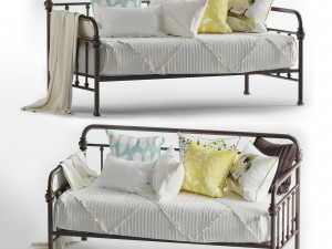 homevance alaina sofa bed 3D Model