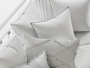 homevance alaina sofa bed 3D Model