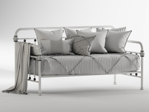 homevance alaina sofa bed 3D Модель