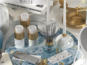 decorative set vol100 Modello 3D