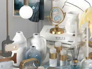 decorative set vol100 3D Model
