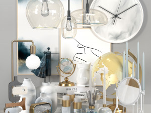 decorative set vol100 3D Model