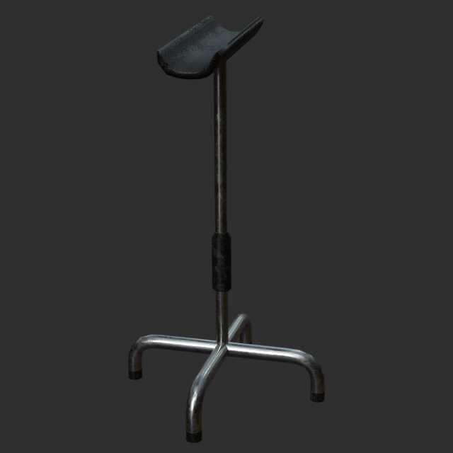 phlebotomy arm support stand 3D Model .c4d .max .obj .3ds .fbx .stl .blend 
