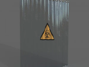 lab containment curtain 3D Model