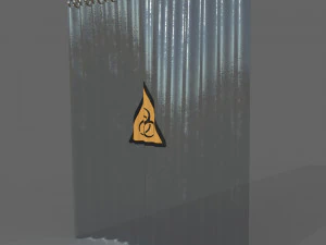 lab containment curtain 3D Model