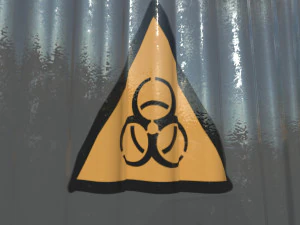 lab containment curtain 3D Model