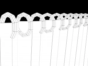 lab containment curtain 3D Model