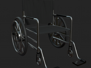 basic wheelchair 3D Model