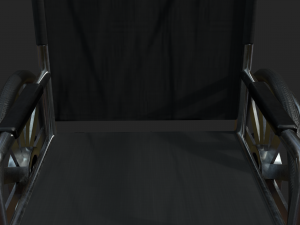 basic wheelchair 3D Model