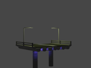 city flyover 3D Модель