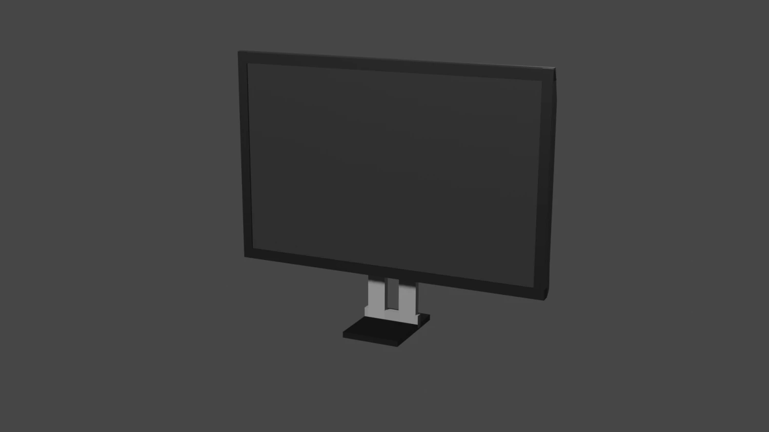 standard monitor 3D Model .c4d .max .obj .3ds .fbx .stl .blend 