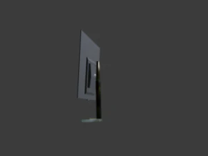 gaming monitor sporty design 3D Model