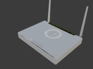 Standard-Router 3D Modell