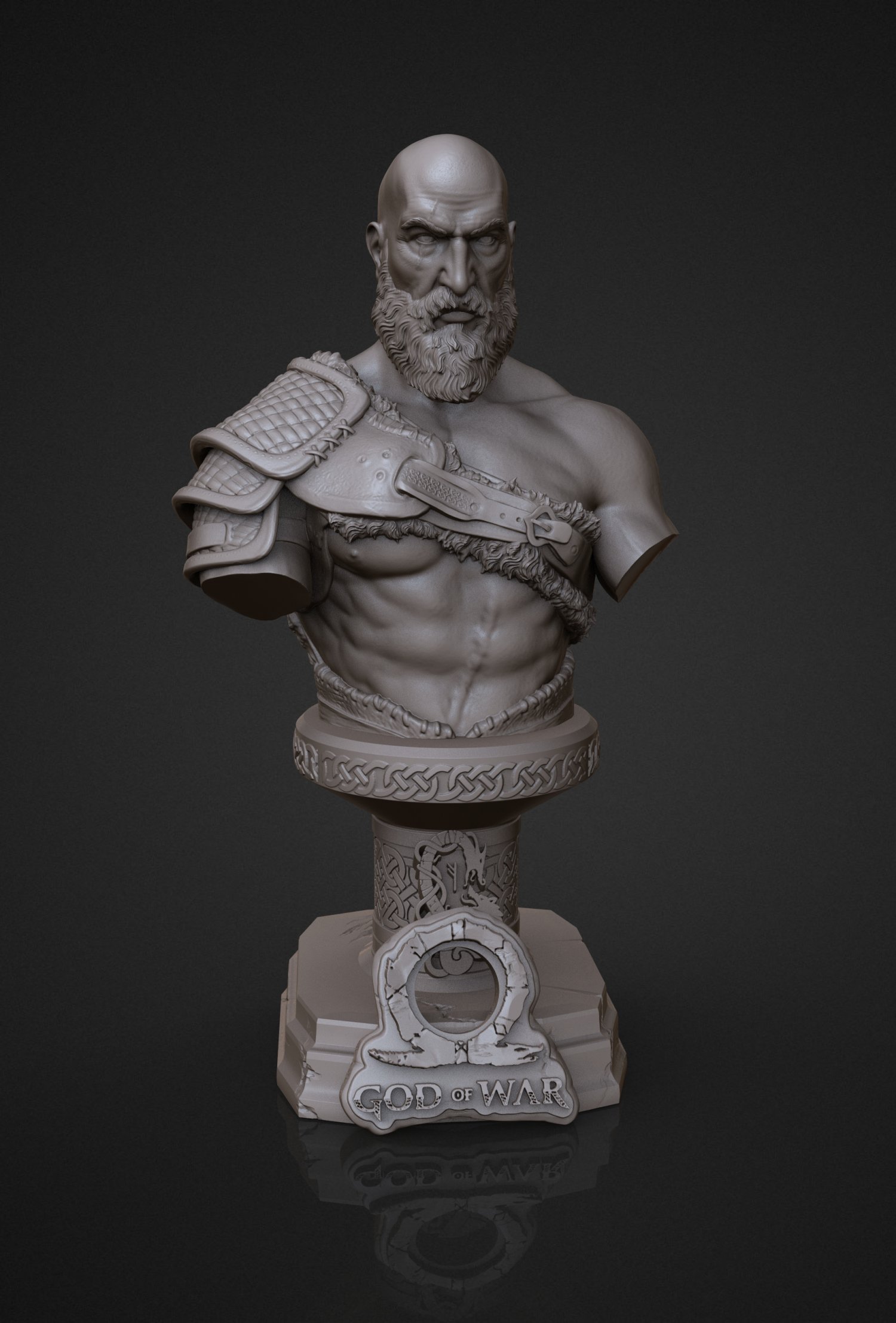 THE GOD OF WAR STATUE | 3D Print Model