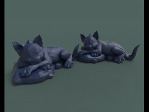 collection of cute animals 3D Print Model