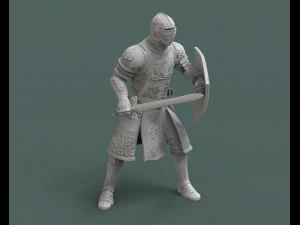 knight 3d print model 3D Print Model