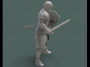 knight 3d print model 3D Print Model