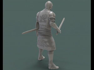 knight 3d print model 3D Принт Модель