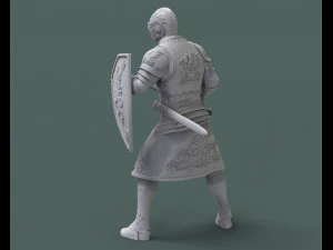 knight 3d print model 3D Print Model