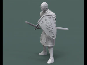 knight 3d print model 3D Print Model