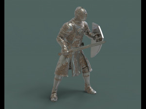 knight 3d print model 3D Принт Модель