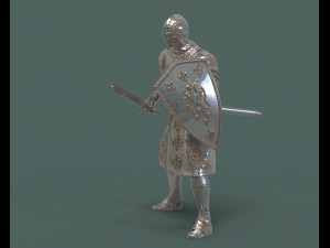 knight 3d print model 3D Принт Модель