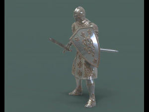 knight 3d print model 3D Print Model