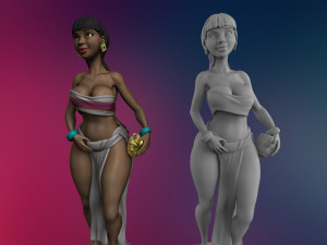 chel from the road to el dorado 3d print model Modelo de impresión 3D