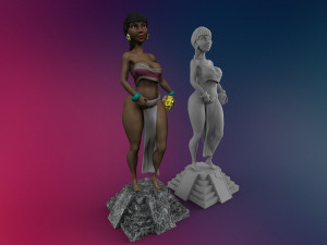 chel from the road to el dorado 3d print model Modelo de impresión 3D