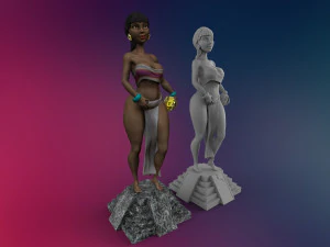 chel from the road to el dorado 3d print model 3D Print Model