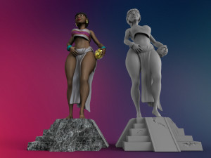 chel from the road to el dorado 3d print model Modelo de impresión 3D