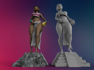 chel from the road to el dorado 3d print model 3D Print Model