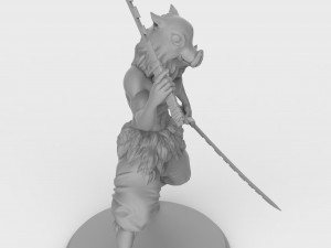 hashibira inosuke from demon slayer 3d print model Modelo de Impressão 3D