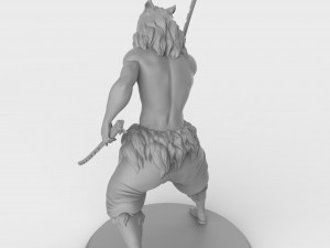 hashibira inosuke from demon slayer 3d print model Modelo de Impressão 3D