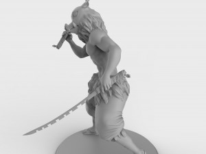hashibira inosuke from demon slayer 3d print model Modelo de Impressão 3D