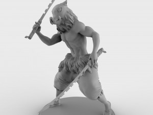 hashibira inosuke from demon slayer 3d print model Modelo de Impressão 3D