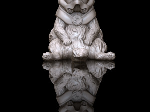 cute and chubby stormtrooper cat 3d print model 3D Принт Модель
