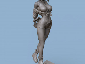 Faye valentine from cowboy bepop 3d print model 3D Print Model