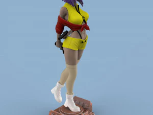Faye valentine from cowboy bepop 3d print model 3D Print Model