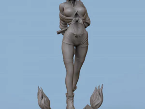 Faye valentine from cowboy bepop 3d print model 3D Print Model