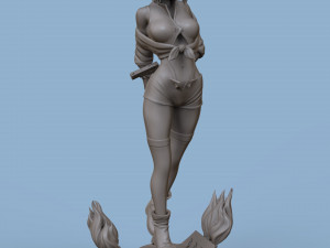 Faye valentine from cowboy bepop 3d print model 3D Print Model